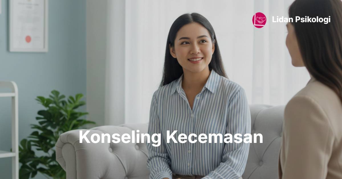 Ilustrasi seseorang merasakan ketenangan setelah sesi terapi